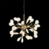 Matteo Lighting Hydrangea Bloom Chandelier, 30-Light, Gold, 24"W (C69824GL 3060PMQ) 