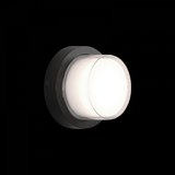 Matteo Lighting Syvana Wall Sconce, 1-Light, LED, Matte Black, 6.75"W (S11401MB 3060PPA) 