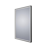 Electric Mirror Radiance Lighted Mirror, Integrated LED, Clear, Matte Black Frame, 36"H x 24"W x 2"D (RAD3-2436-BK05 YUU6011X4L) 
