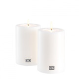  Eichholtz Artificial Candle, Small, Set of 2, White, 3.94"W (106946 YV0J03YP4Y) 