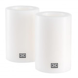  Eichholtz Artificial Candle, Small, Set of 2, White, 3.94"W (106946 YV0J03YP4Y) 