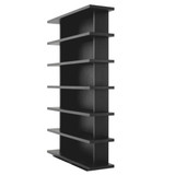 Eichholtz Malibu Shelving Unit, Charcoal Gray, 59.06"W (115082 YV0J03YR3J) 