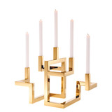Eichholtz Skyline Candle Holder, Brass, 21.65"W (112881 YV0J03YR57) 