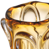 Eichholtz Aila Vase, Large, Yellow Glass, 12.2"H (116176 YV0J041XN2) 