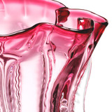 Eichholtz Caliente Vase, Small, Pink Glass, 11.02"H (112569 YV0J041XNX) 