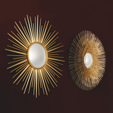 Eichholtz Helios Mirror, Antique Gold, 37.8"W (110329 YV0J041QT4) 