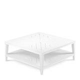 Eichholtz Bell Rive Outdoor Coffee Table, Small, White, 39.37"W (113189 YV0J041RR6) 