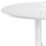 Eichholtz Bell Rive Outdoor Dining Table, Large, White, 62.99"W (113537 YV0J041RRV) 