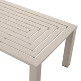 Eichholtz Vistamar Outdoor Dining Table, Sand, 94.49"W (113649 YV0J041RRY) 