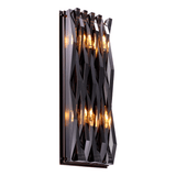 Eichholtz Nuvola Wall Sconce, 4-Light, Large, Bronze, Smoke Glass, 7.09"W (116392UL YV0J041YNL) 