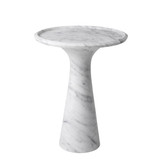 Eichholtz Pompano Side Table, Small, Gray  Marble, 23.62"H (113749 YV0J041UT0) 