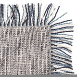 Eichholtz Dupre Pillow, Rectangle, Mademoiselle Blue Fabric, Blue Fringe, 23.62"W (116324 YV0J03YW27) 