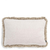 Eichholtz Nami Pillow, Rectangle, Lyssa Off-White Fabric, Cream Fringe, 23.62"W (116318 YV0J03YWYZ) 