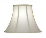 Stiffel Replacement Lampshade, Softback Bell, Ivory Shadow, Brass Top Ring, 8" Top x 16" Bottom x 12" Height (ST75 YV0J07RWA3) 