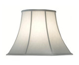 Stiffel Replacement Lampshade, Softback Bell, Pearl Supreme Satin, Brass Top Ring, 9" Top x 18" Bottom x 13" Height (ST77 YV0J07RWA5) 