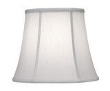 Stiffel Replacement Lampshade, Softback Bell, Pearl Supreme Satin, Brass Top Ring, 8" Top x 12" Bottom x 10" Height (ST87 YV0J07RWAG) 