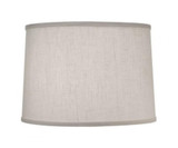 Stiffel Replacement Lampshade, Hardback Drum, Cream, Nickel Top Ring, 13" Top x 14" Bottom x 10" Height (ST120 YV0J07RWCH) 