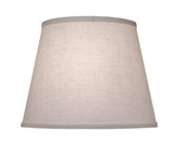 Stiffel Replacement Lampshade, Hardback Empire, Cream Aberdeen, Nickel Top Ring, 8" Top x 11" Bottom x 9" Height (ST124 YV0J07RWCM) 