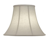 Stiffel Replacement Lampshade, Softback Bell, Cream Aberdeen, Brass Top Ring, 8" Top x 15" Bottom x 11" Height (ST140 YV0J07RX88) 
