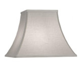 Stiffel Replacement Lampshade, Softback Tapered Square, Cream Aberdeen, Brass Top Ring, 6" Top x 12" Bottom x 9.5" Height (ST149 YV0J07RX8J) 