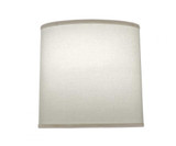 Stiffel Replacement Lampshade, Hardback Deep Drum, Natural Butcher Linen, Brass Top Ring, 14" Top x 15" Bottom x 14" Height (ST197 YV0J07RX9W) 