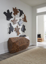 Phillips Collection Freeform Wall Tile, Large, Brown, 20"W (ID114685 YV0J07T80Q) 