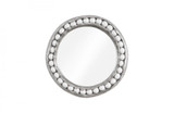 Phillips Collection Pearl Mirror, Silver Leaf, White, 36"W (PH104196 YV0J07W3TG) 