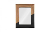 Phillips Collection Geometry Mirror, Small, Natural Wood, Black, 36"W (TH105235 YV0J07T826) 