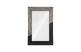 Phillips Collection Geometry Mirror, Large, Graystone, Black, 39"W (TH105236 YV0J07T827) 