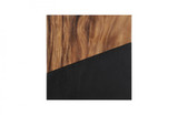 Phillips Collection Geometry Wall Tile, Downward Left, Chamcha, Black, 14"W (TH99989 YV0J07T829) 