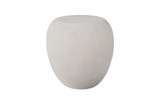 Phillips Collection River Stone Side Table, Off-White, 24"H (PH103554 YV0J07W4T8) 