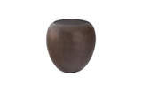 Phillips Collection River Stone Side Table, Bronze, 24"H (PH60830 YV0J07W4T9) 