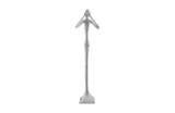 Phillips Collection Hear-No-Evil Slender Sculpture, Large, Silver Leaf, 81"H (PH66163 YV0J07T8ZK) 