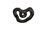 Phillips Collection Swirl Wall Tile, Black, 16"W (ID112232 YV0J07W6R0) 