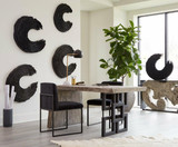 Phillips Collection Swoop Wall Tile, Large, Black, 29"W (TH103478 YV0J07W6R3) 