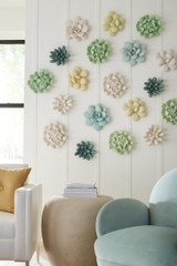 Phillips Collection Topsy Turvy Succulent Wall Tile, Light Jade, 11"W (PH104153 YV0J07W6TD) 