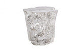 Phillips Collection Log Side Table, Silver Leaf, 24"H (PH56281 YV0J07T9ZV) 