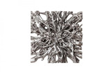 Phillips Collection Square Root Wall Art, Square, Large, Silver Leaf, 60"H x 60"W x 10"D (PH65348 YV0J07W5UA) 