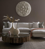 Phillips Collection Waves Vase, Sphere, Small, Off-White, 12"H (PH53125 YV0J07W7QT) 