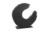 Phillips Collection Swoop Sculpture, Large, Black, 28"H (TH103476 YV0J07W6R1) 