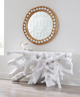 Phillips Collection Beau Cast Root Console, Glossy White, 60"W (PH86004 YV0J07T34L) 