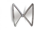 Phillips Collection Butterfly Mirror, Stainless Steel, 15"W (CH72533 YV0J07T43G) 