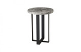 Phillips Collection Chuleta Bar Table, Leg Base, Graystone Top, Black Base, 32"W (TH97701 YV0J07T53X) 