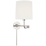 Visual Comfort & Co. Signature Collection Go Lightly Swing Arm Wall Light, Visual Comfort & Co. Signature Collection BBL 2095PN-L D95UM 