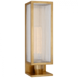 Visual Comfort & Co. Signature Collection York 16" Single Box Outdoor Sconce, Visual Comfort & Co. Signature Collection BBL 2185SB-CRB D93UH 