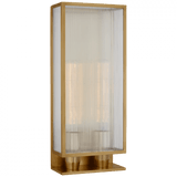 Visual Comfort & Co. Signature Collection York 24" Double Box Outdoor Sconce, Visual Comfort & Co. Signature Collection BBL 2188SB-CRB D93UJ 