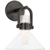 Visual Comfort & Co. Signature Collection Larkin Small Empire Bracketed Sconce, Visual Comfort & Co. Signature Collection IKF 2452BZ-CG D94UE 