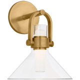 Visual Comfort & Co. Signature Collection Larkin Small Empire Bracketed Sconce, Visual Comfort & Co. Signature Collection IKF 2452HAB-CG D94UF 
