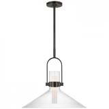 Visual Comfort & Co. Signature Collection Larkin 24" Empire Pendant, Visual Comfort & Co. Signature Collection IKF 5452BZ-CG D94RV 