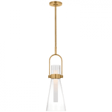 Visual Comfort & Co. Signature Collection Larkin 9" Conical Pendant, Visual Comfort & Co. Signature Collection IKF 5455HAB-CG D97Q2 